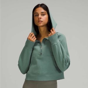 Lululemon scuba oversized half zip hoodie